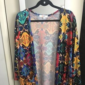 LuLaRoe Sarah Cardigan Size M EUC